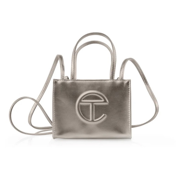 SOLD! Bronze TELFAR small/mini GENTLY USED - Picture 1 of 10